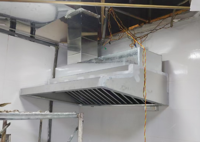 重庆白铁不锈钢烟罩定制